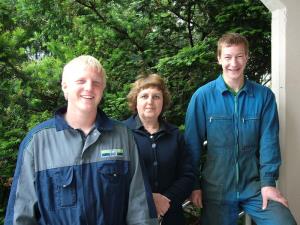 Uroš in Cene z mentorico